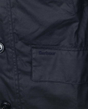 Barbour waxjas mac donkerblauw | Regular-fit