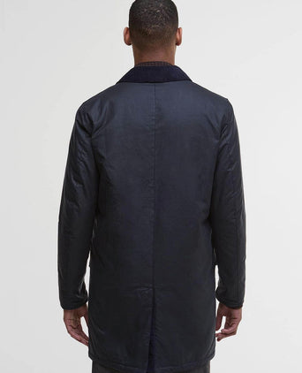 Barbour waxjas mac donkerblauw | Regular-fit