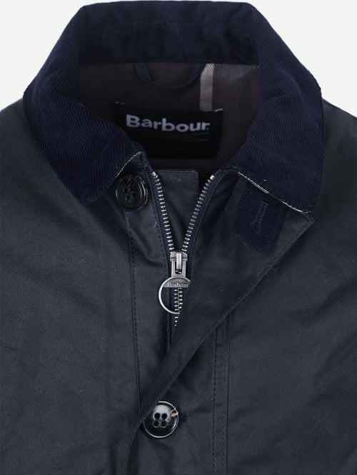 Barbour waxjas mac donkerblauw | Regular-fit