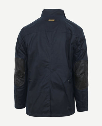 Barbour waxjas ogston donkerblauw | Regular-fit