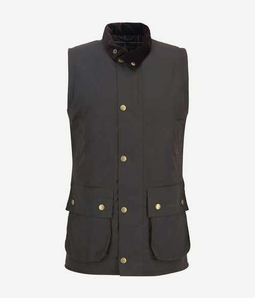 Barbour westmoreland wax bodywarmer olijfgroen