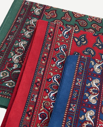 Barbour hankie zakdoeken paisley