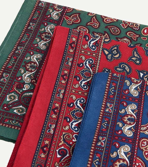 Barbour hankie zakdoeken paisley