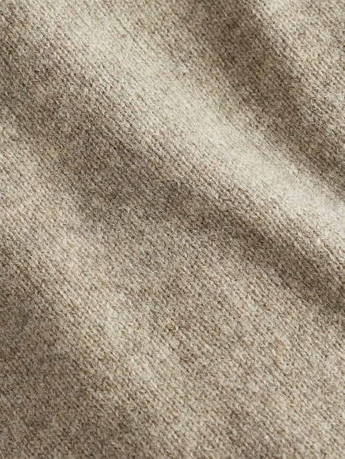 Barbour zip vest wol greige | Regular-fit