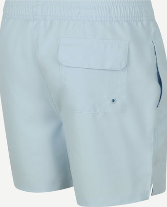 Zwemshort logo lichtblauw