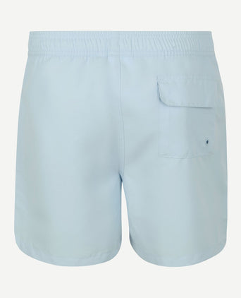 Barbour zwemshort logo lichtblauw