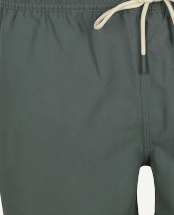 Zwemshort logo vintage teal