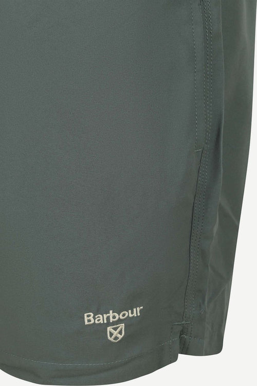Barbour zwemshort logo vintage teal