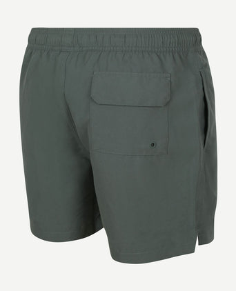 Zwemshort logo vintage teal
