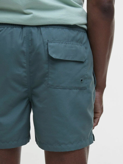 Barbour zwemshort logo vintage teal