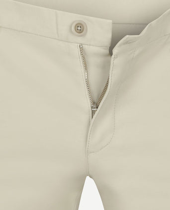Alberto rob stretch chino off white | Slim-fit