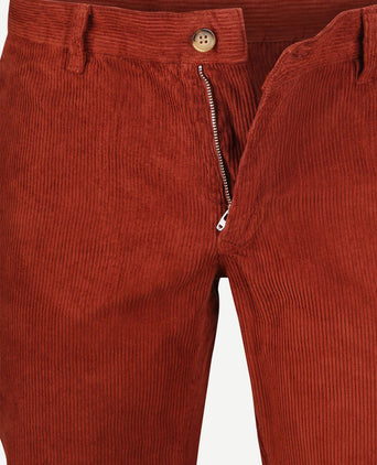 Steppin' Out chino flemm corduroy wine | Regular-fit