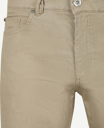 Broek bruno structured beige
