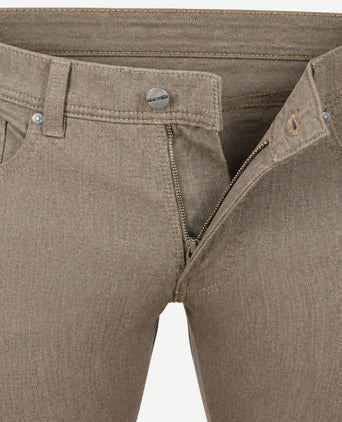 Broek Lyon tapered beige
