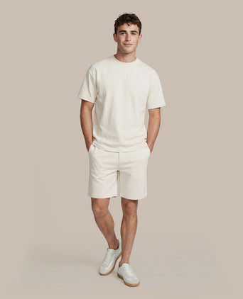 Rink short heavy jersey ecru