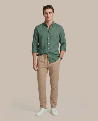 Chicago chino linen sand