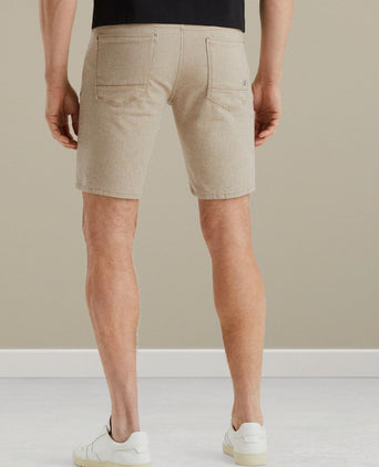 V7 rider short yarn dyed beige