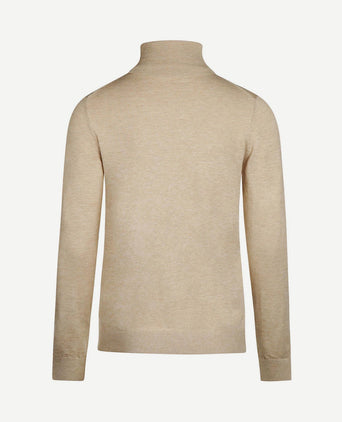 Dames coltrui cotton cashmere beige