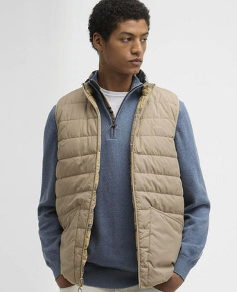 Reversible puffer beige