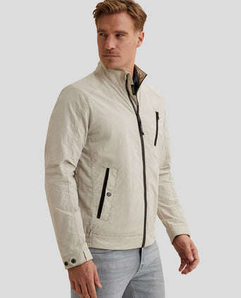 Biker jacket ecru