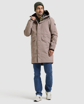 Parka kenny ash brown