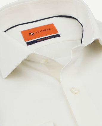 Suitable overhemd ecru | Slim-fit