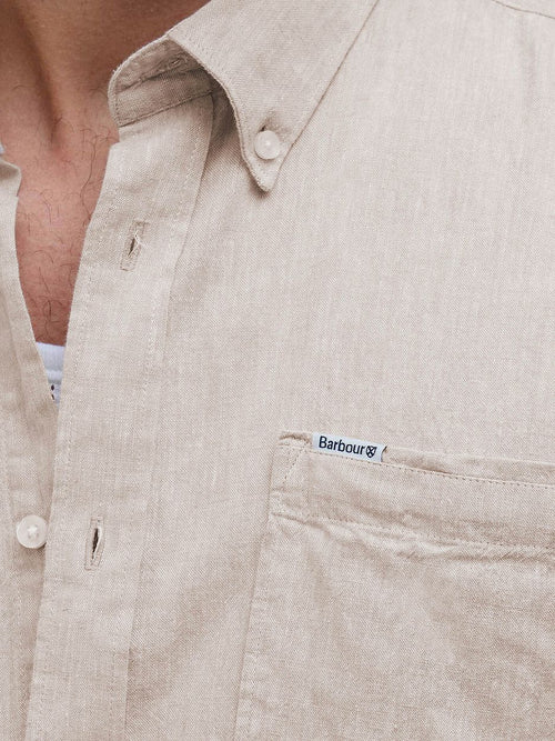 Shirt nelson tailored stone beige