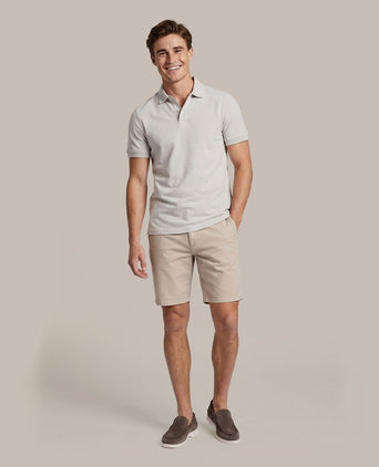 Poloshirt mel pique sand