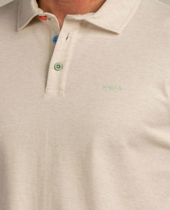 Polo hawera melange ecru