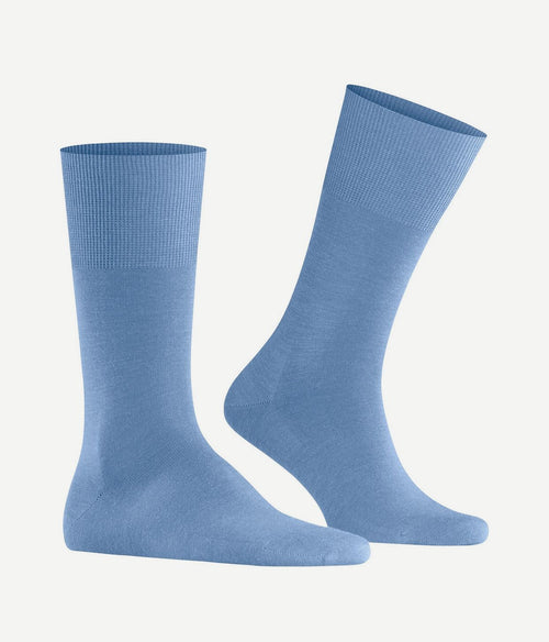 Falke airport sok blauw