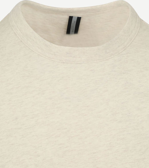 T-shirt ecru melange