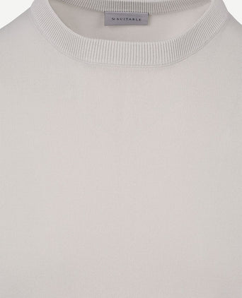 Knitted t-shirt wake ecru