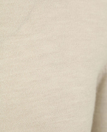 Pullover merinowol beige