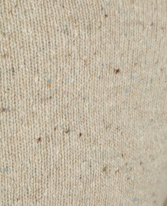 Coltrui donnegal tweed eco wool beige