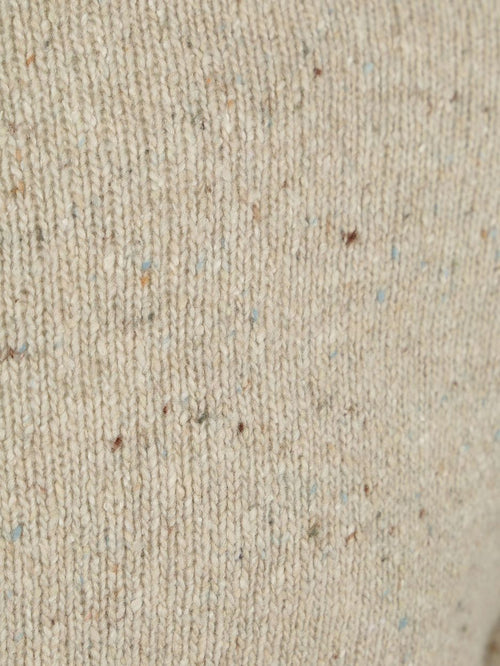 Coltrui donnegal tweed eco wool beige
