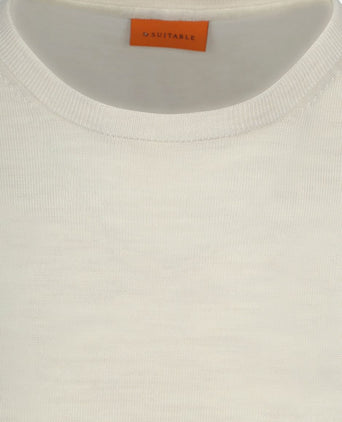 Merino pullover ecru