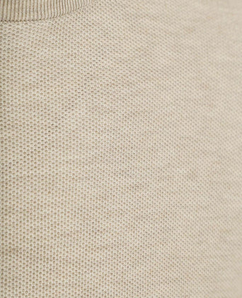 Pullover structure beige