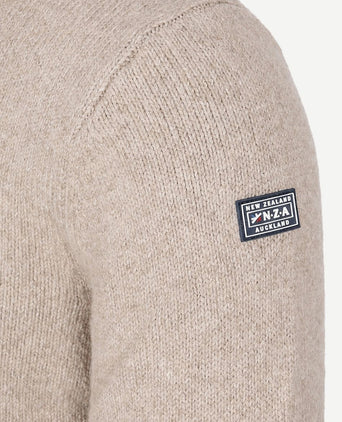 Trui dobson wool blend sand