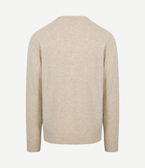 Trui lamswol linen beige