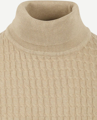 Suitable coltrui cable beige | Slim-fit