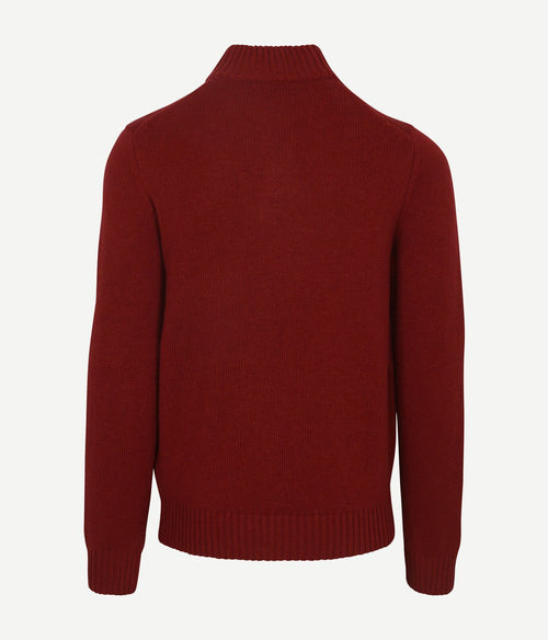 NZA pullover mocker adan cherry red | Regular-fit