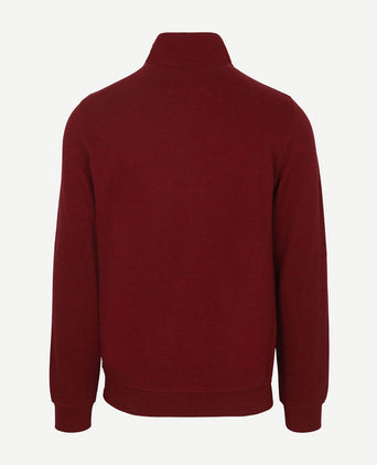 NZA halfzip samuel cherry red | Regular-fit