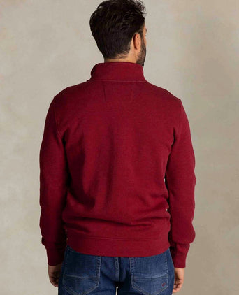 NZA halfzip samuel cherry red | Regular-fit