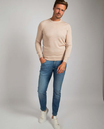 Merino pullover ecru