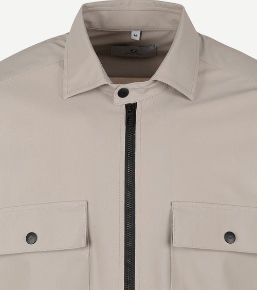Jacket shirt beige