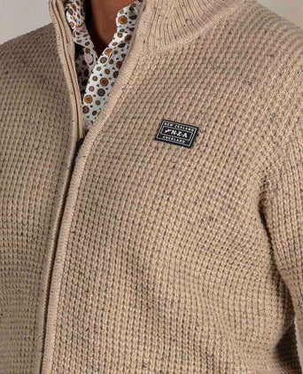 Vest wolmix dominick beige