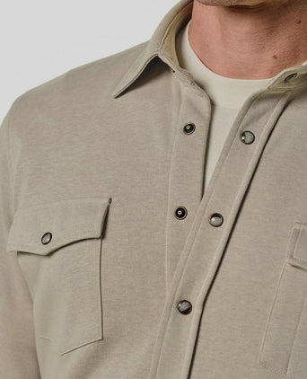 Overshirt western beige