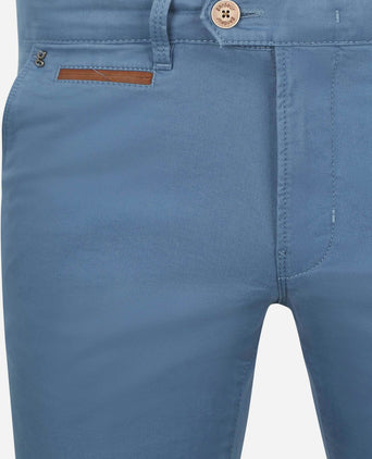 Gardeur chino Benny 3 blauw