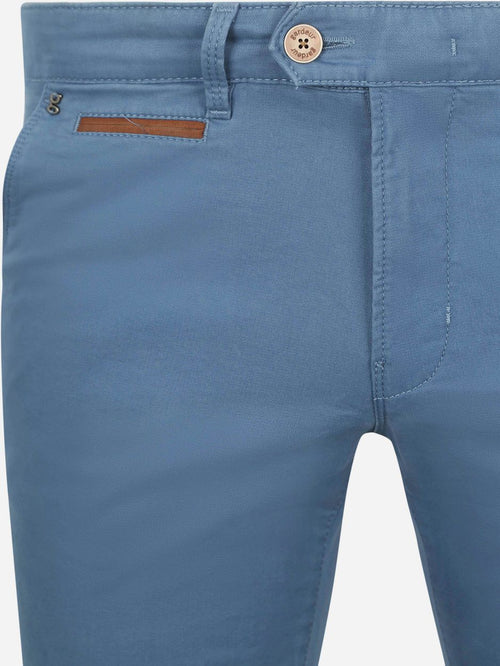 Gardeur chino Benny 3 blauw