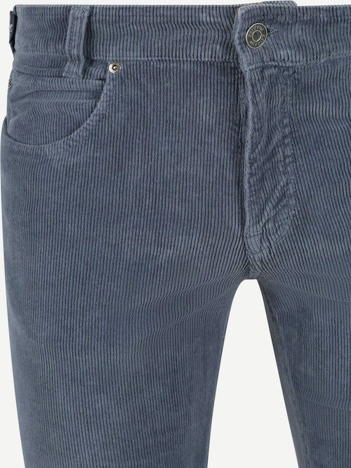 Gardeur Bill broek corduroy blauw